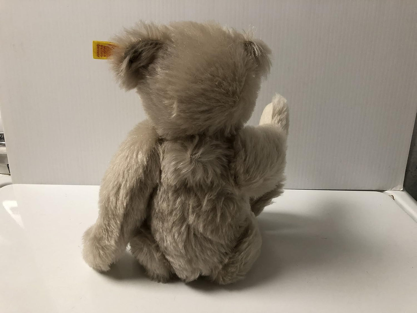 Steiff Mohair 1906 Replica Gray Giengen Teddybear 0167/32 image 5