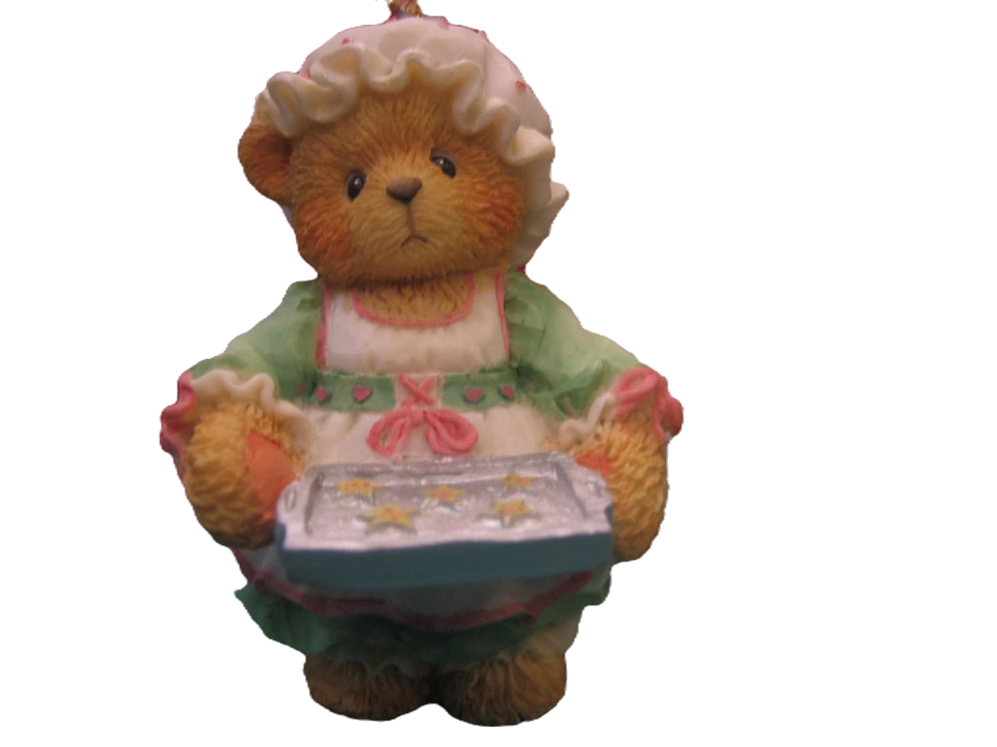 Cherished Teddies Girl Holding Tray Of Cookies #625426 image 5