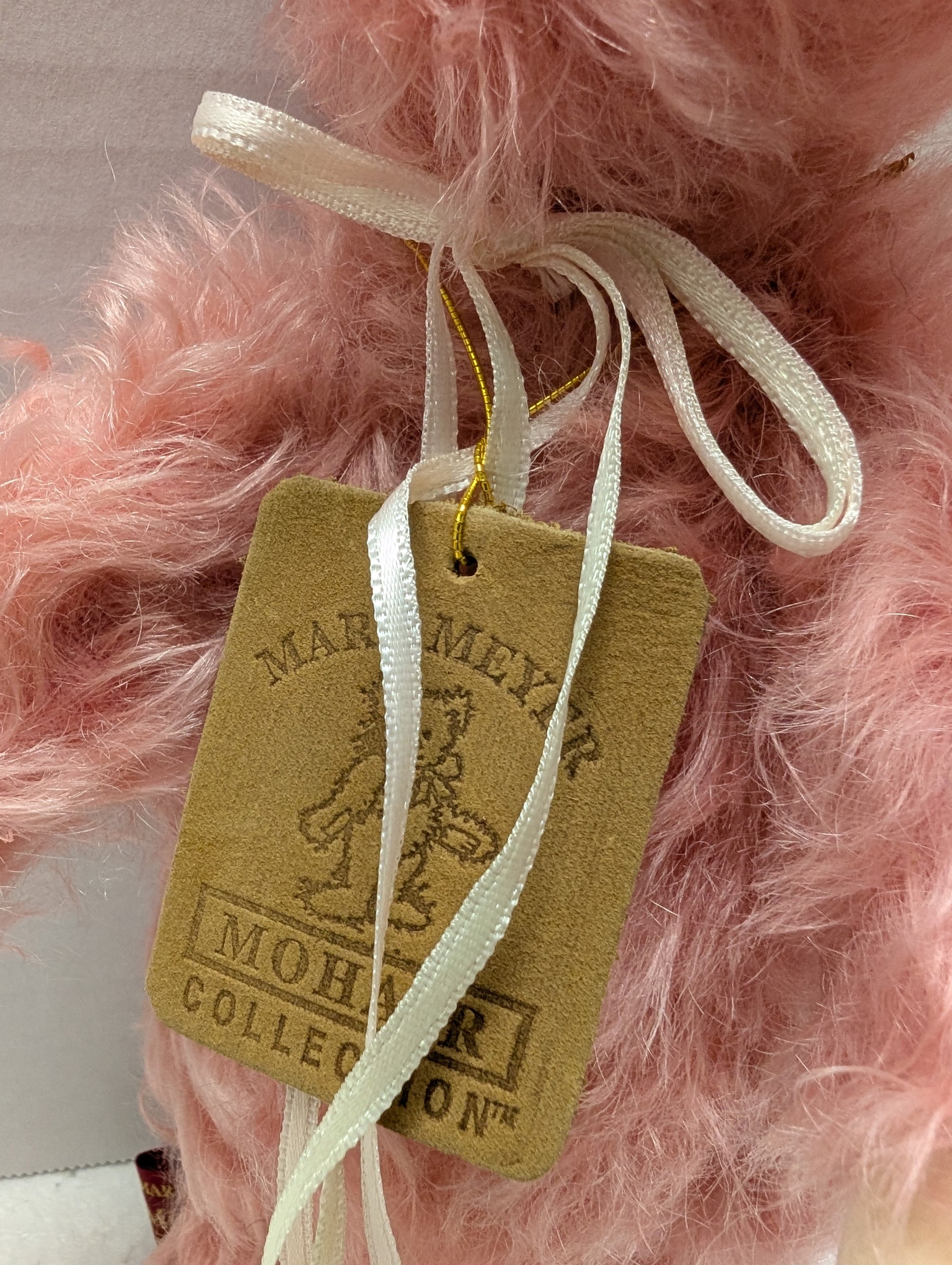 Mary Meyers The Green Mountain Collection Courtney 10" Rose Mohair 85081 image 6