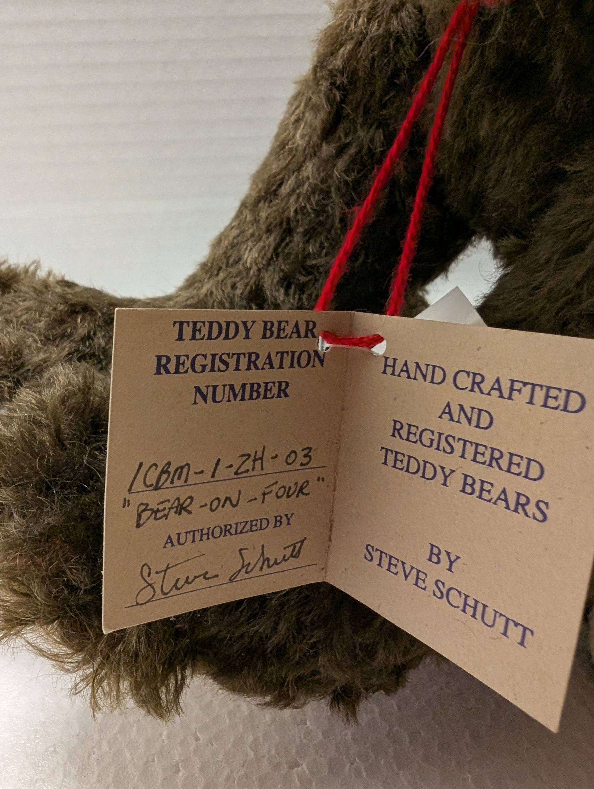 Artist BearEsence Designer Steve Schutt Bear on All 4's Timber image 9