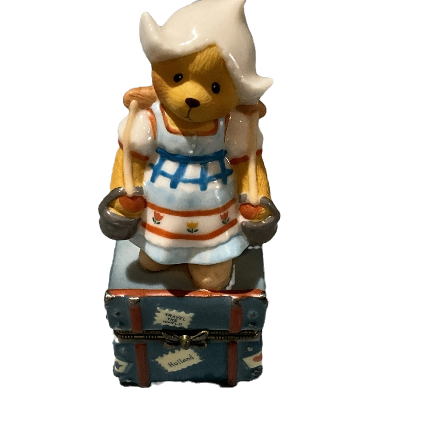 Cherished Teddies Holland Porcelain Hinged Box 441090 image 3