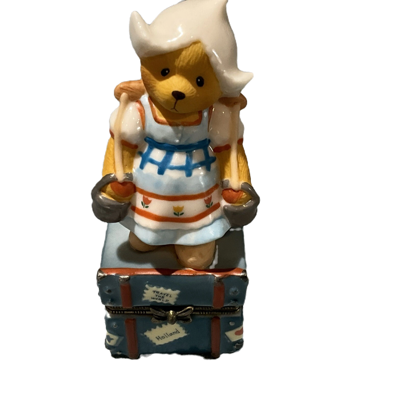 Cherished Teddies Holland Porcelain Hinged Box 441090 image 3