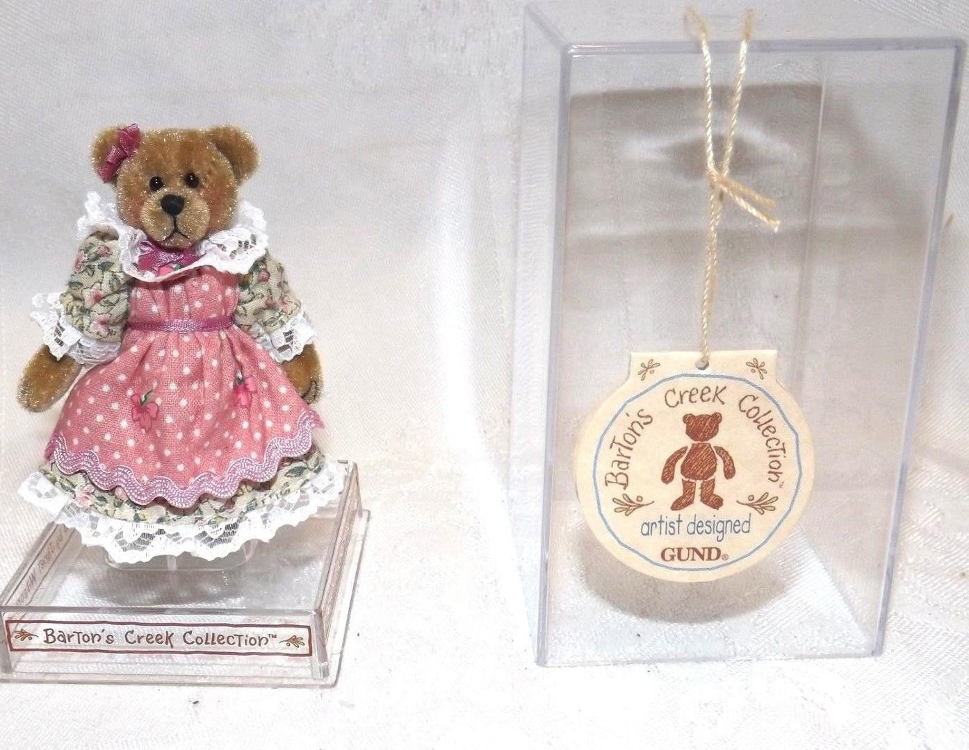Gund Barton's Creek Artist Designed Mini Bear Lindy #85003 image 1