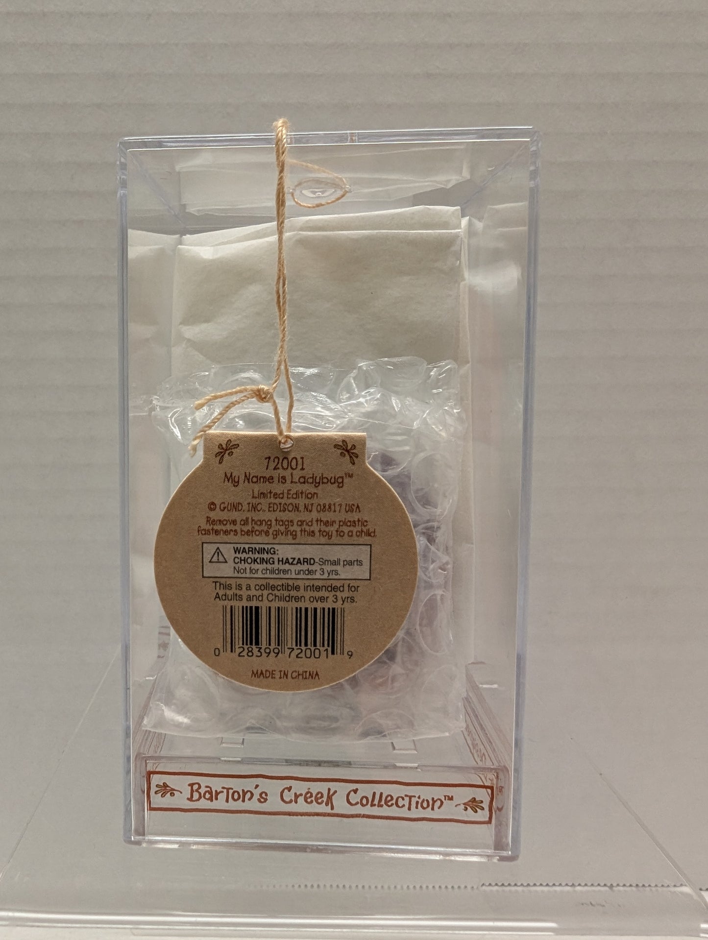 Gund Barton's Creek Artist Designed Mini Bear Ladybug Bear #72001 image 6