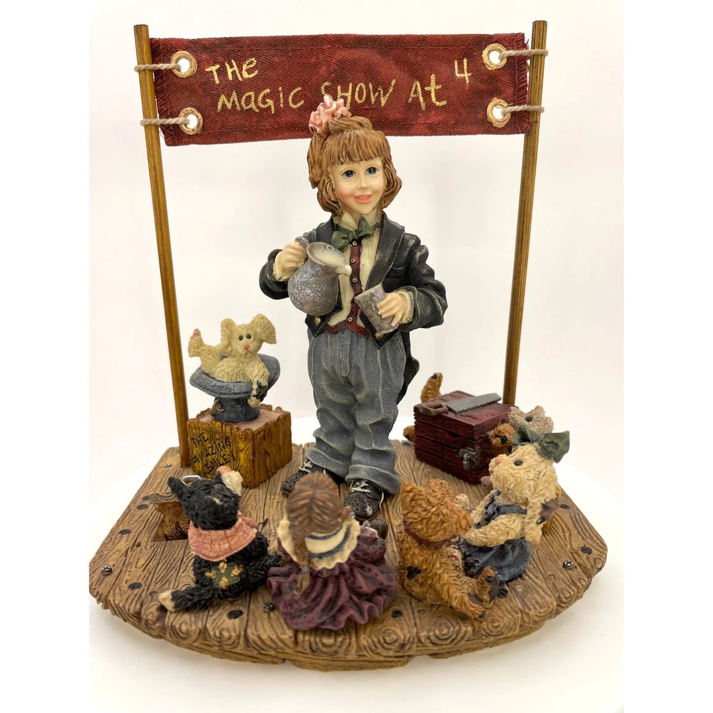 Boyds Dollstone The Amazing Bailey Magic Show at 4 #3518 image 0