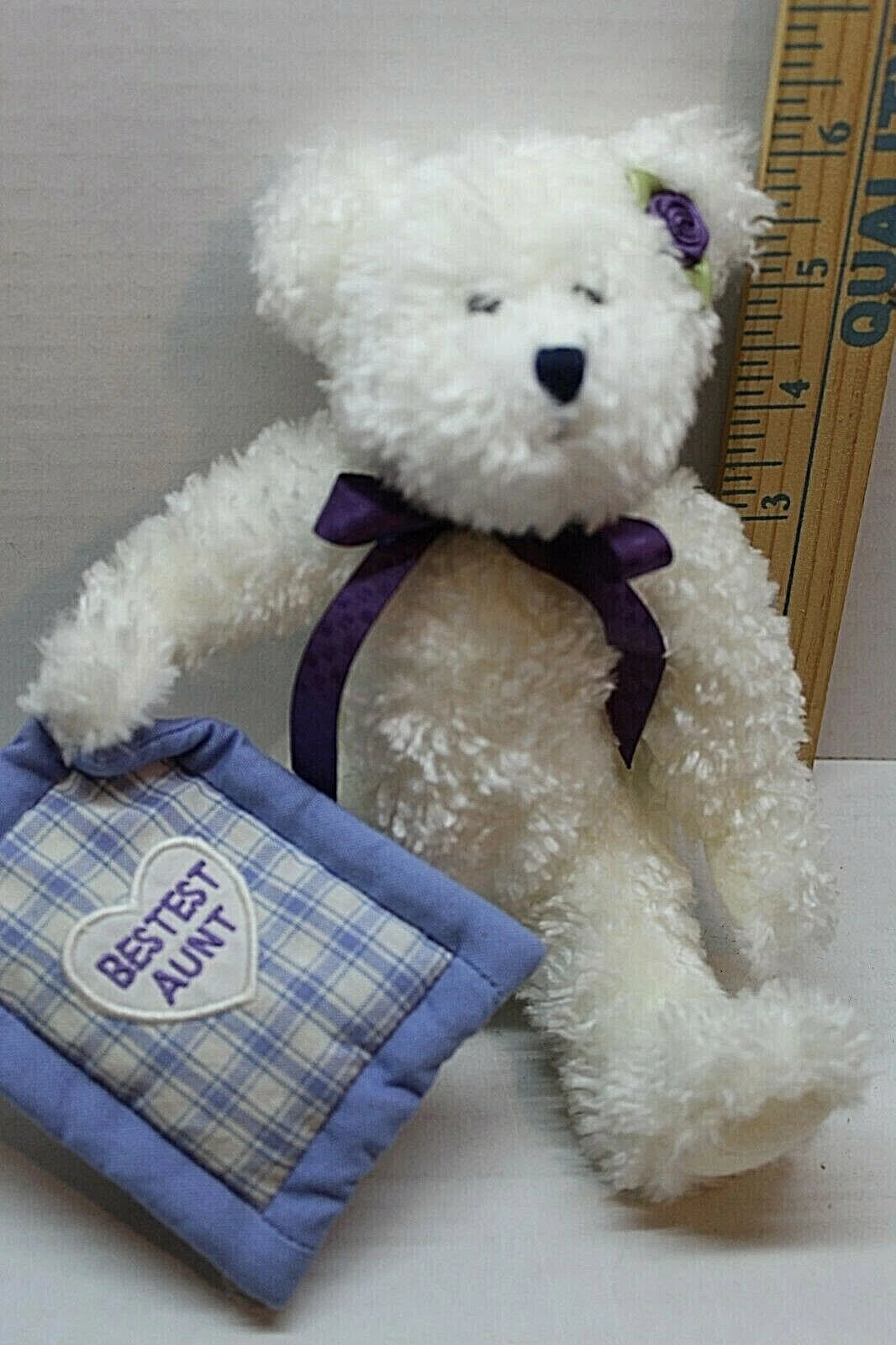 Boyds Bear Plush  Auntie  Quilt "Bestest Aunt"  903092 image 0