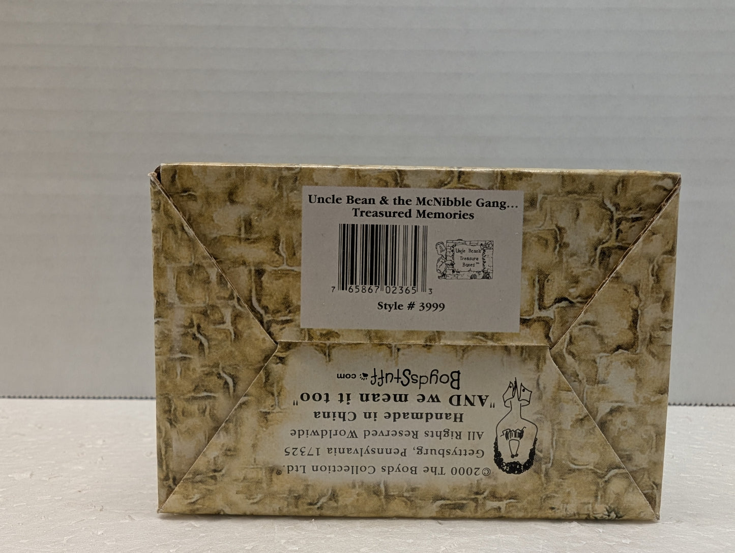 Boyds Treasure Box Uncle Bean & McNibble Gang  sign (approx: 4 x 2.5 inches) image 4