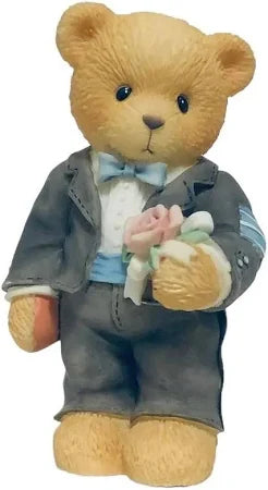 Cherished Teddies A Beary Special GroomToBe Figurine 476315 image 0