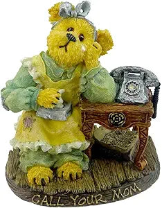 Boyds Bear Resin Momma Guiltrip  Call Your Mom 227780  Mom image 0