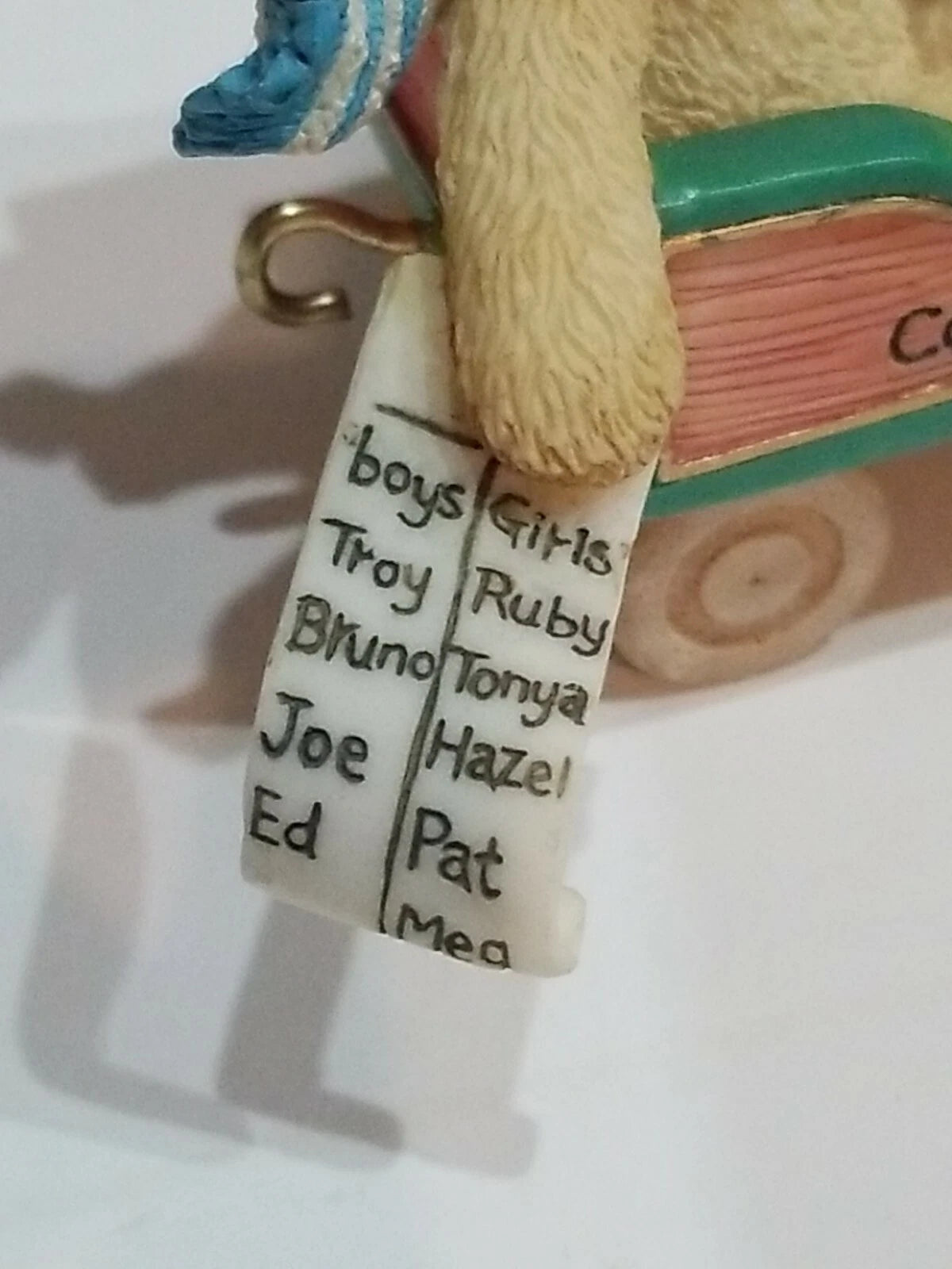 Cherished Teddies Train Coal Car Colin 219088 image 1