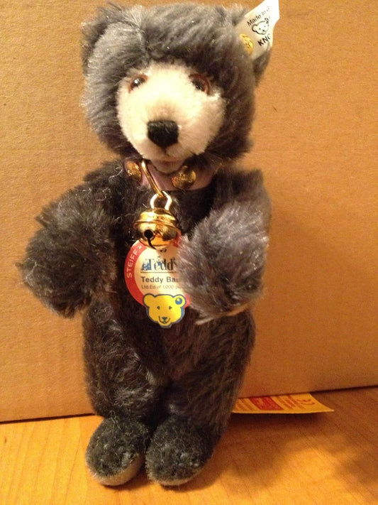 Steiff Teddys Teddy Baby Exclusive 16cm jointed charcoal 011382 image 0