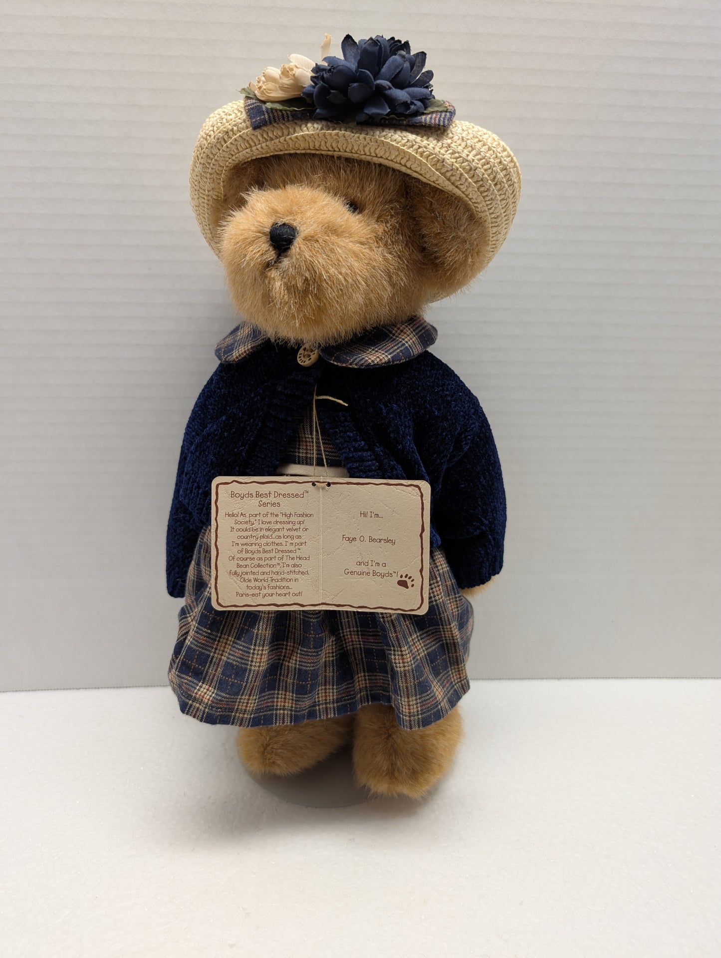 Boyds Bear Plush  Faye O Bearsley  94184WIN image 1