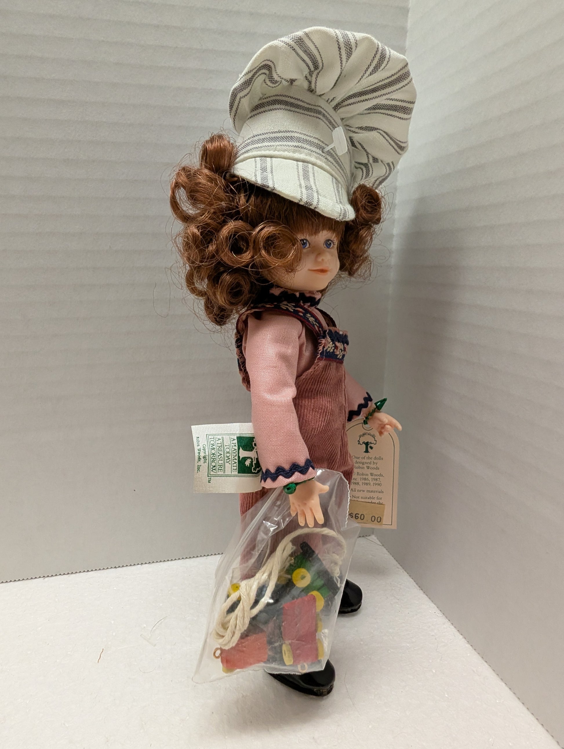 Robin Woods Ellen The Conductor 8" Vinyl Doll 26847 image 2