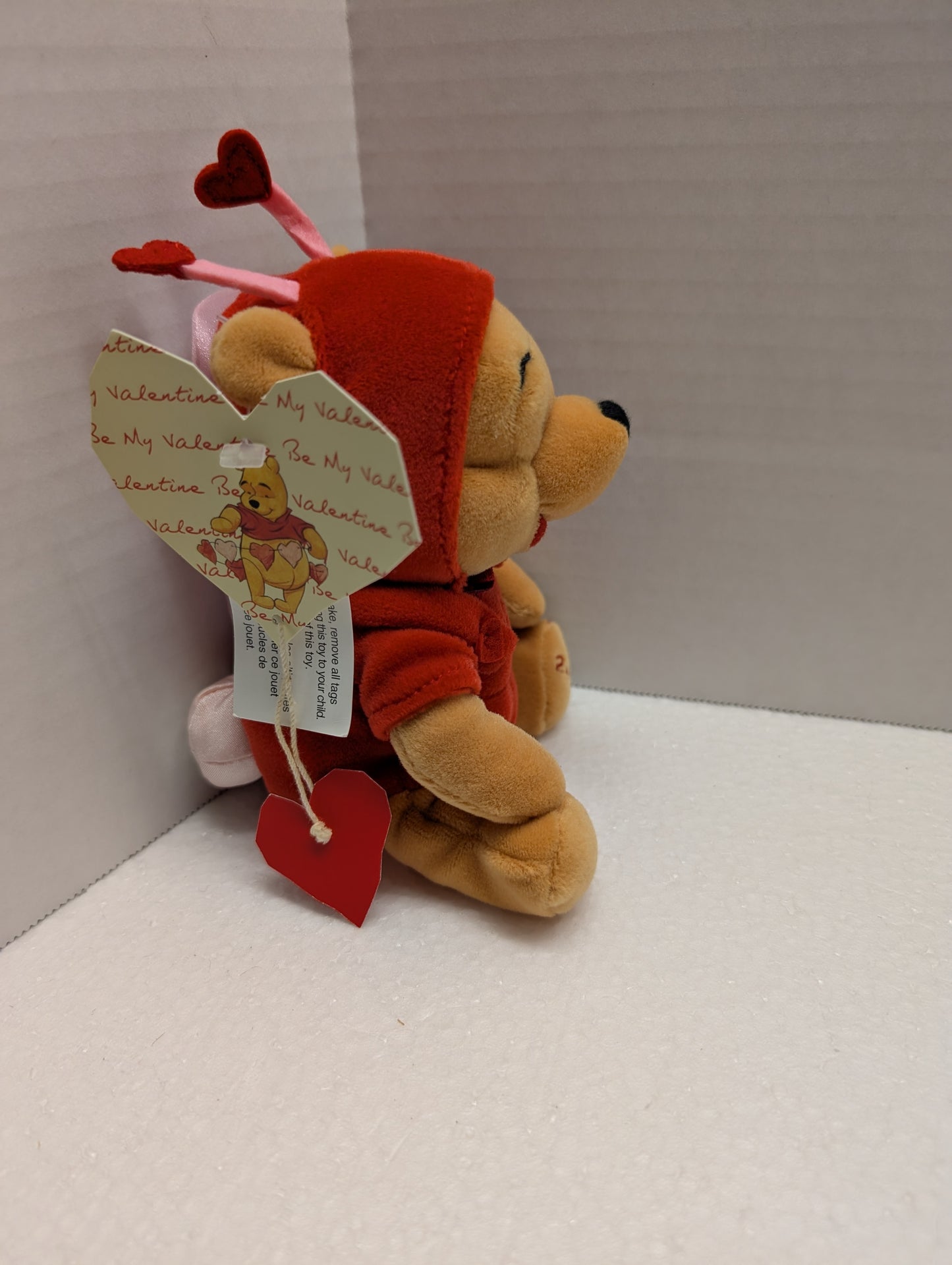 Disney Bean Bag Mini Pooh LoveBug 8" image 2