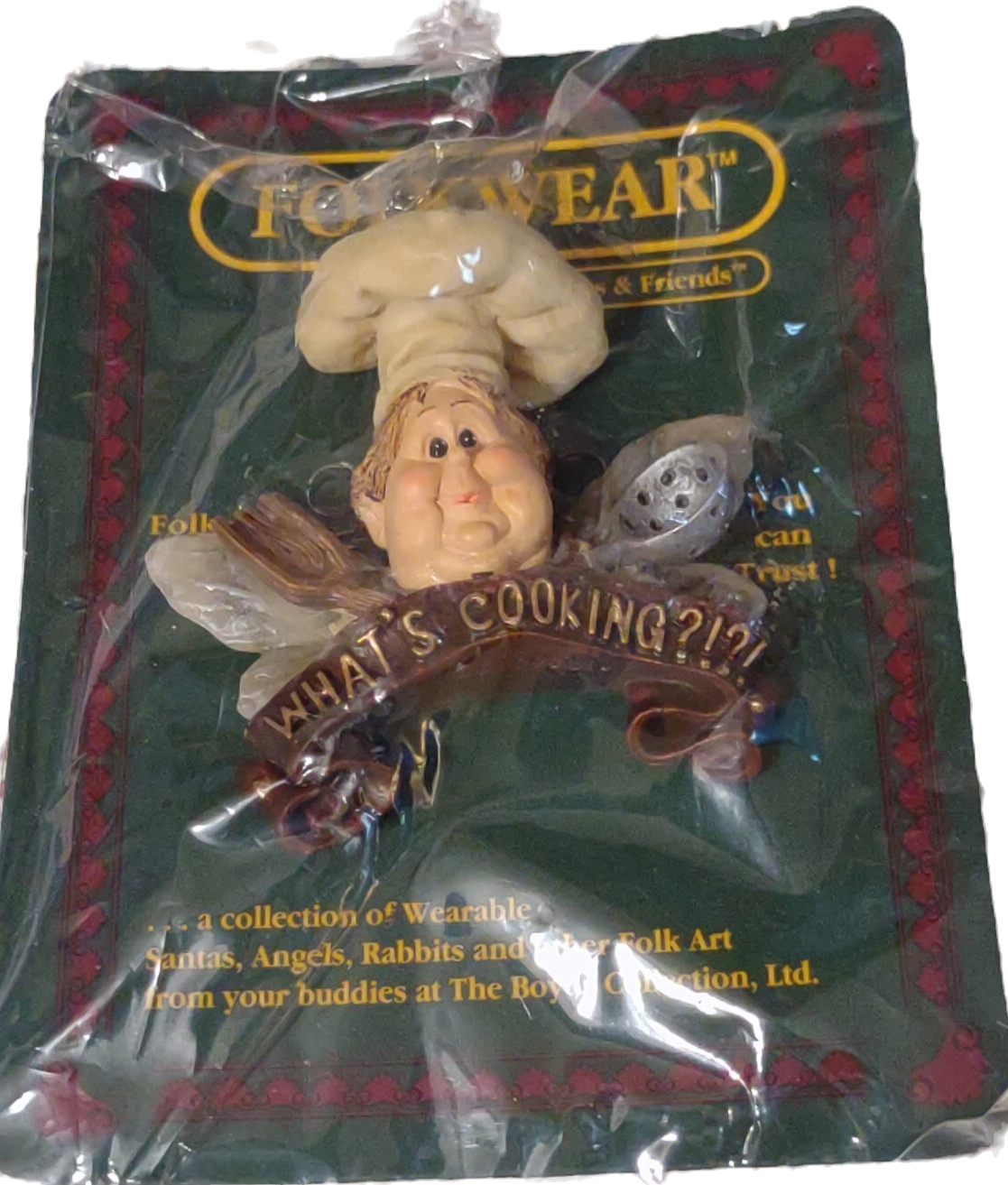 Boyds Pin Bearwear Cooking Fairy Pin Nosh What's Cooking? #26408 image 0