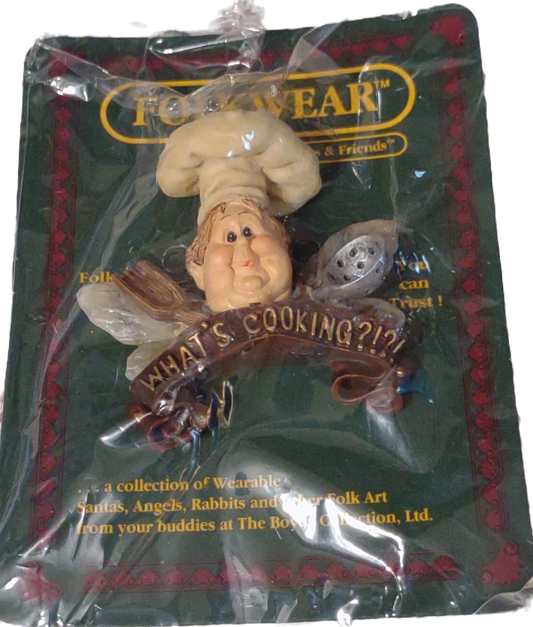 Boyds Pin Bearwear Cooking Fairy Pin Nosh What's Cooking? #26408 image 0