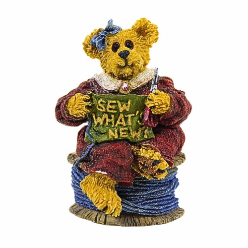 Boyds Pin Bearwear Vera StitchKeeper  Sew What's New 26059 image 0