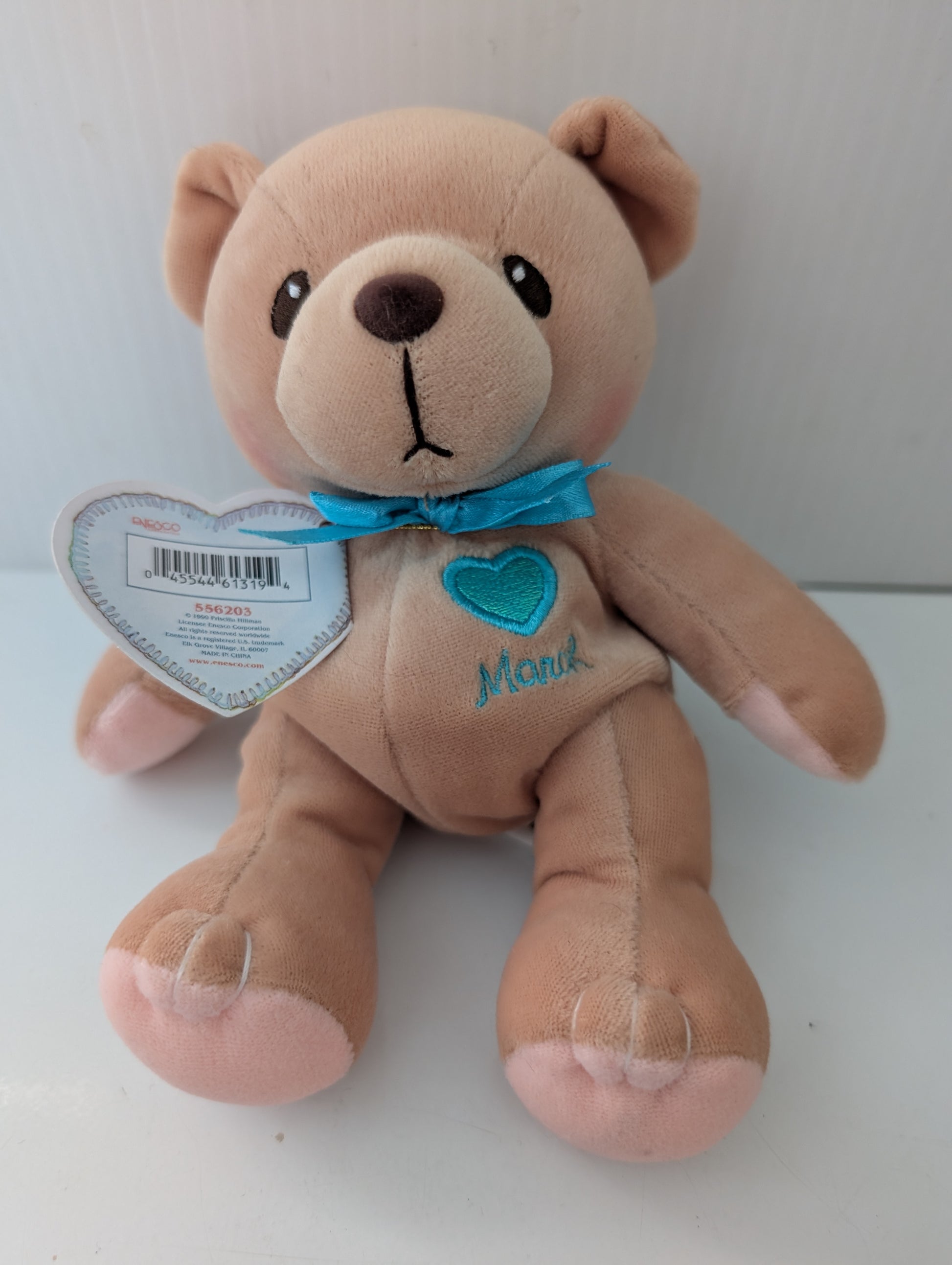 Cherished Teddies Bear of the Month March 556203 Teal image 2