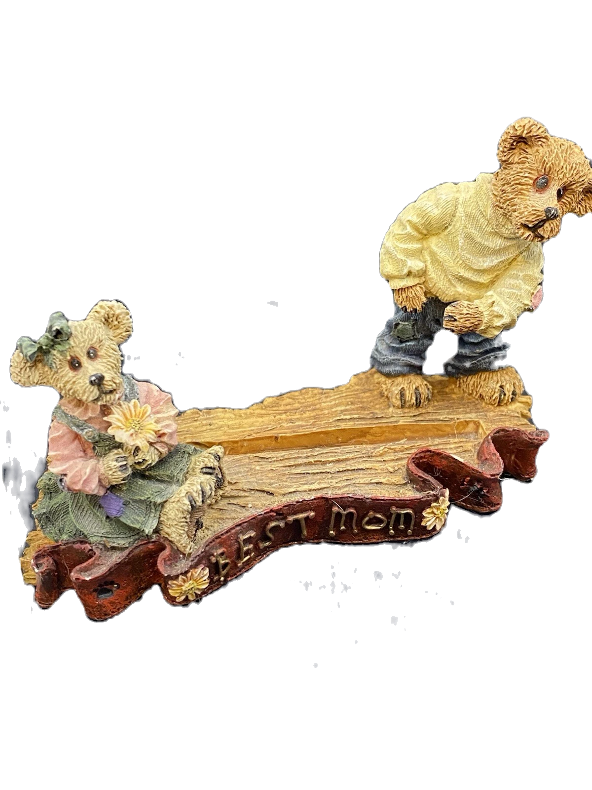 Boyds Bear Resin Trisha w. Glen 27356 Best Mom image 1