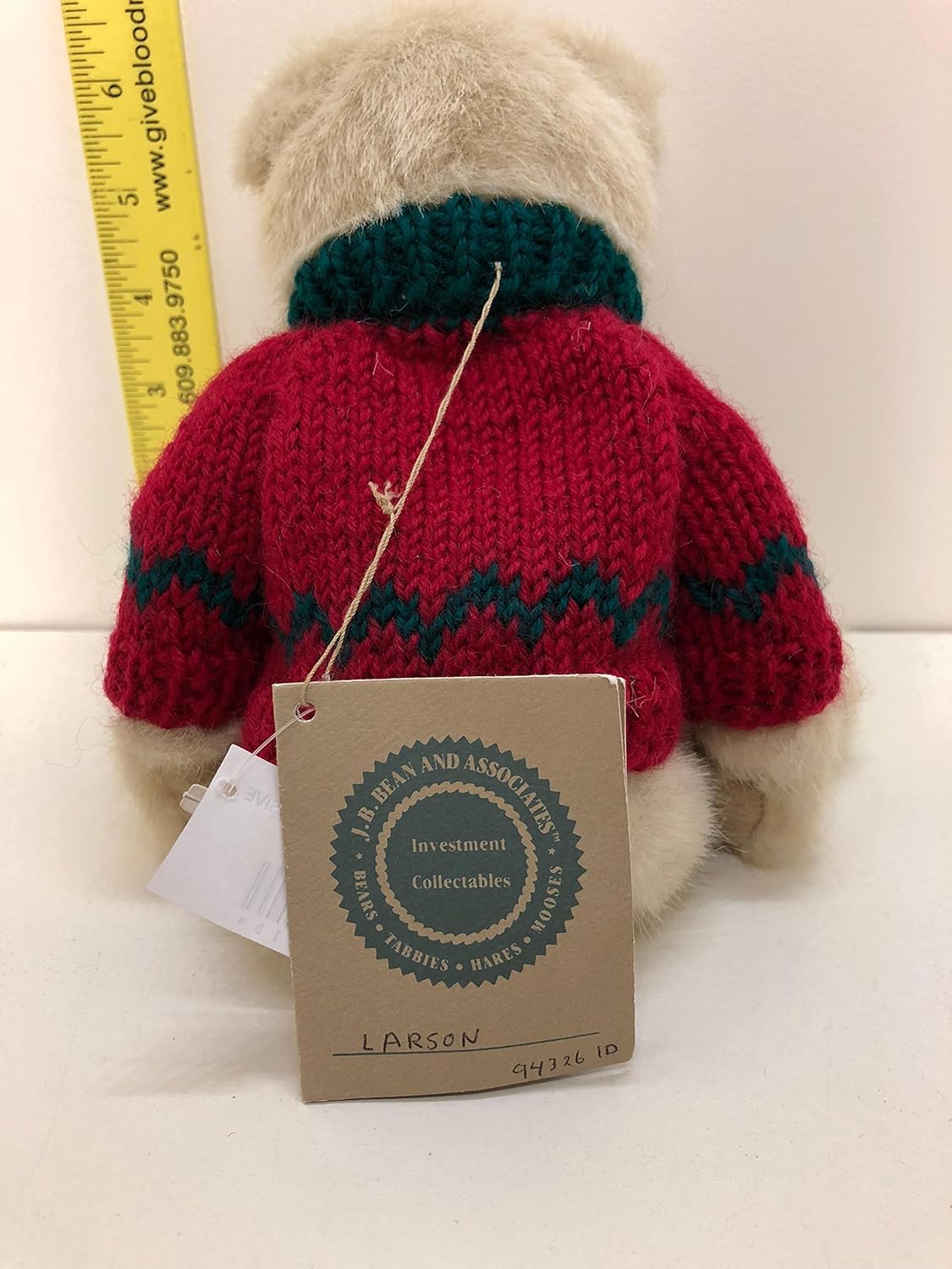 Boyds Bear Plush Larson Rare Ideation12" Exclusive 94326 10 image 1