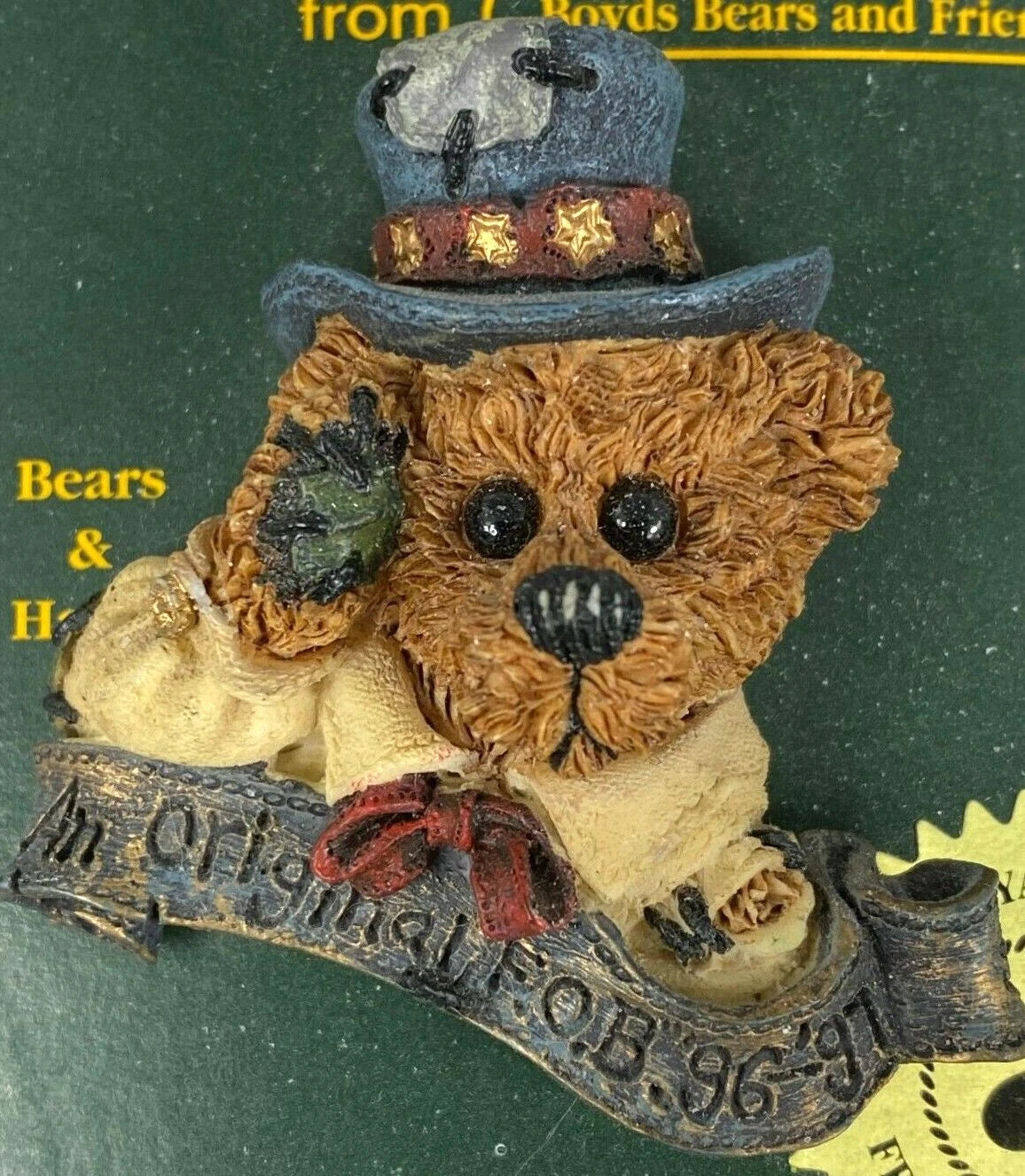 Boyds Pin Bearwear The Head Bean 02001-81 image 0