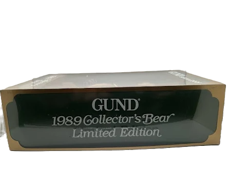 Gund GUNDY Boxed Bear 1989 Collector's Bear image 1