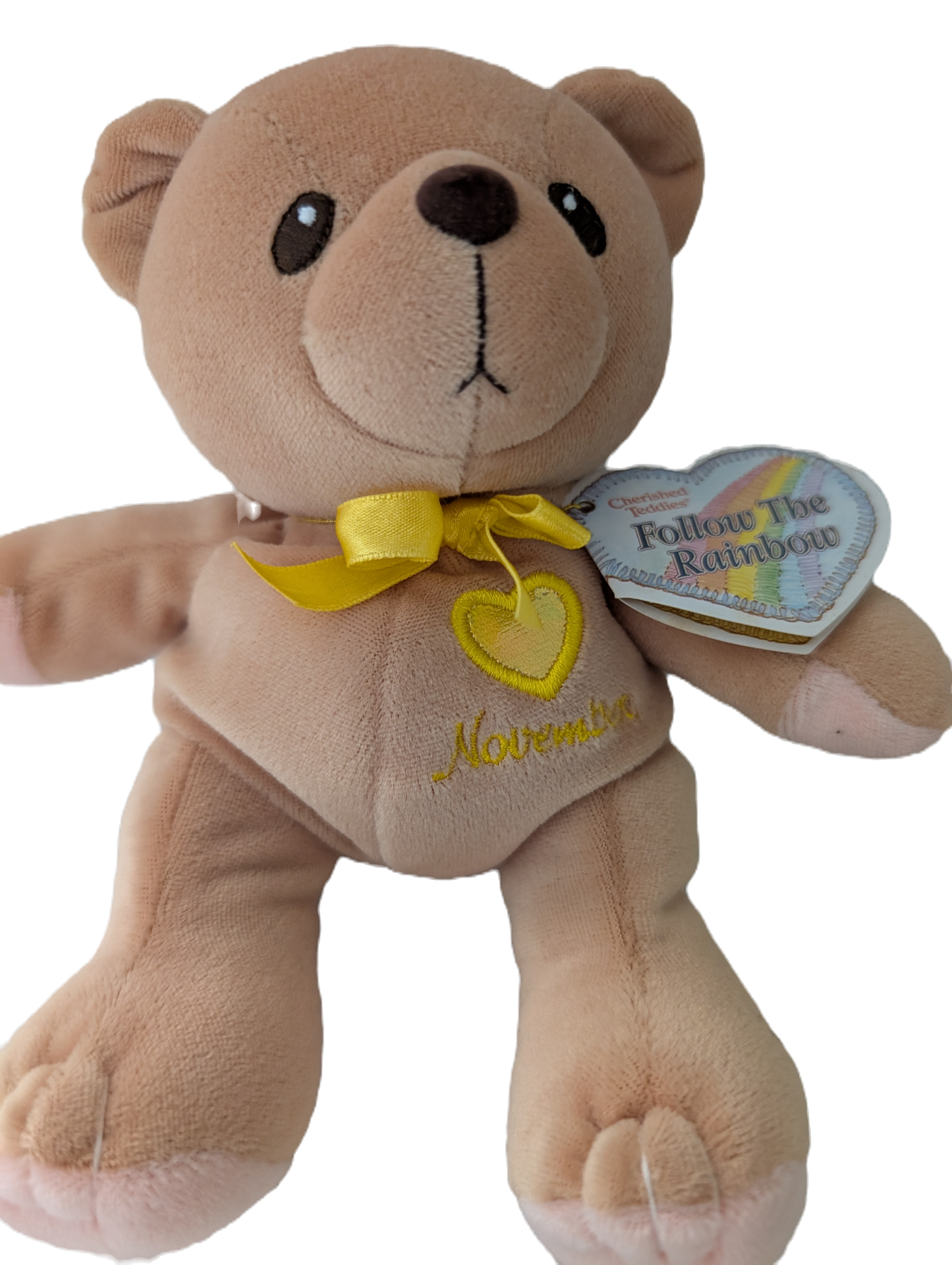 Cherished Teddies Bear of the Month November 556785 Yellow image 0