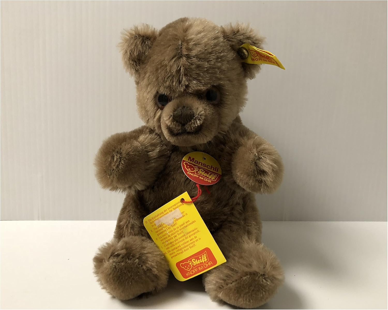Steiff Mohair Sitting Manschili 0300/19 (Buddha Bear) image 1