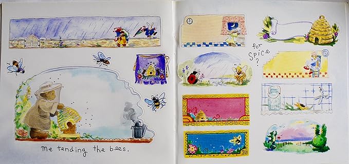 North American BeeKeeping Taste O' Honey Muffy Sticker Book 623 image 1