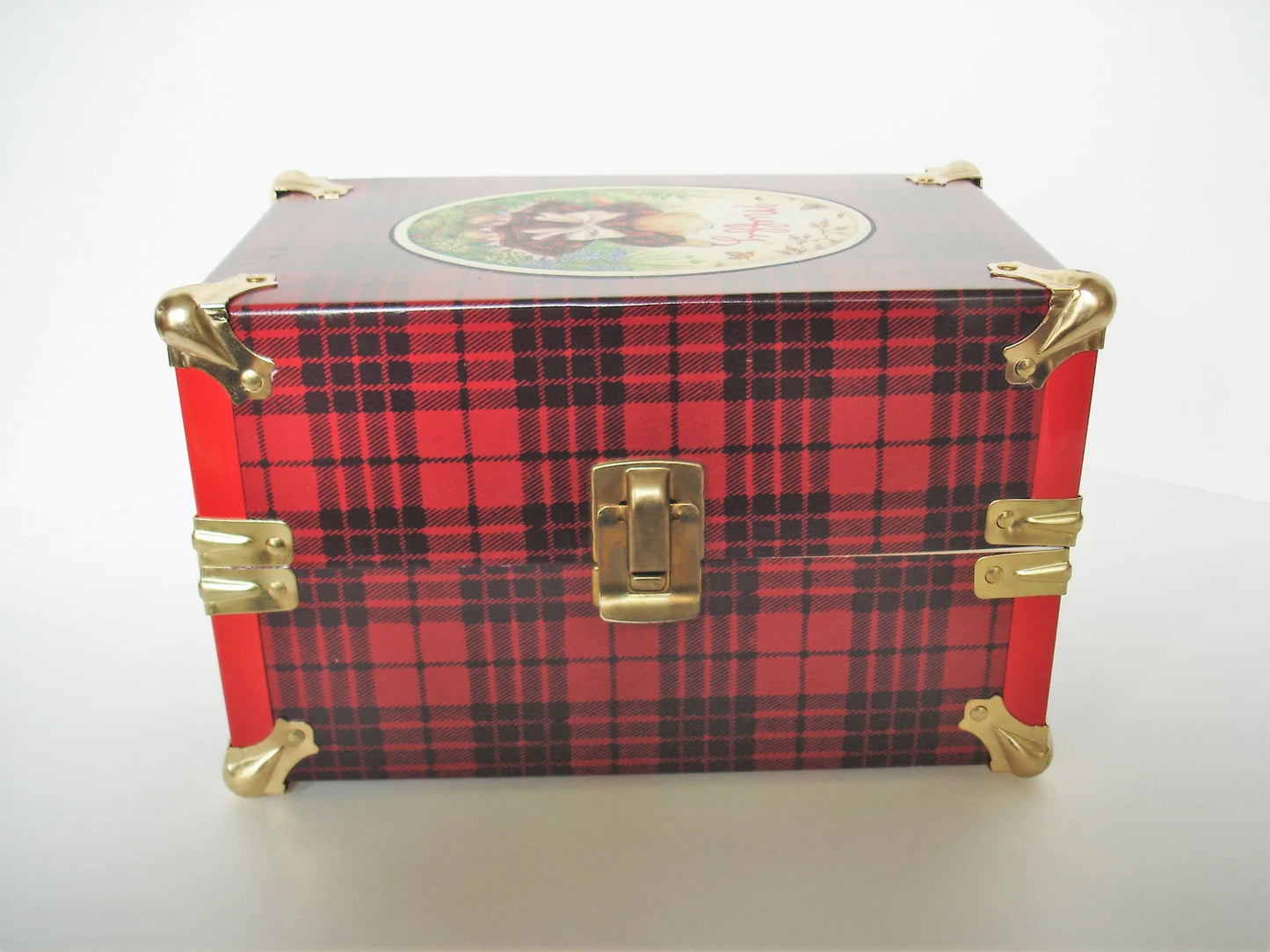 North American Trunk Red Plaid image 1