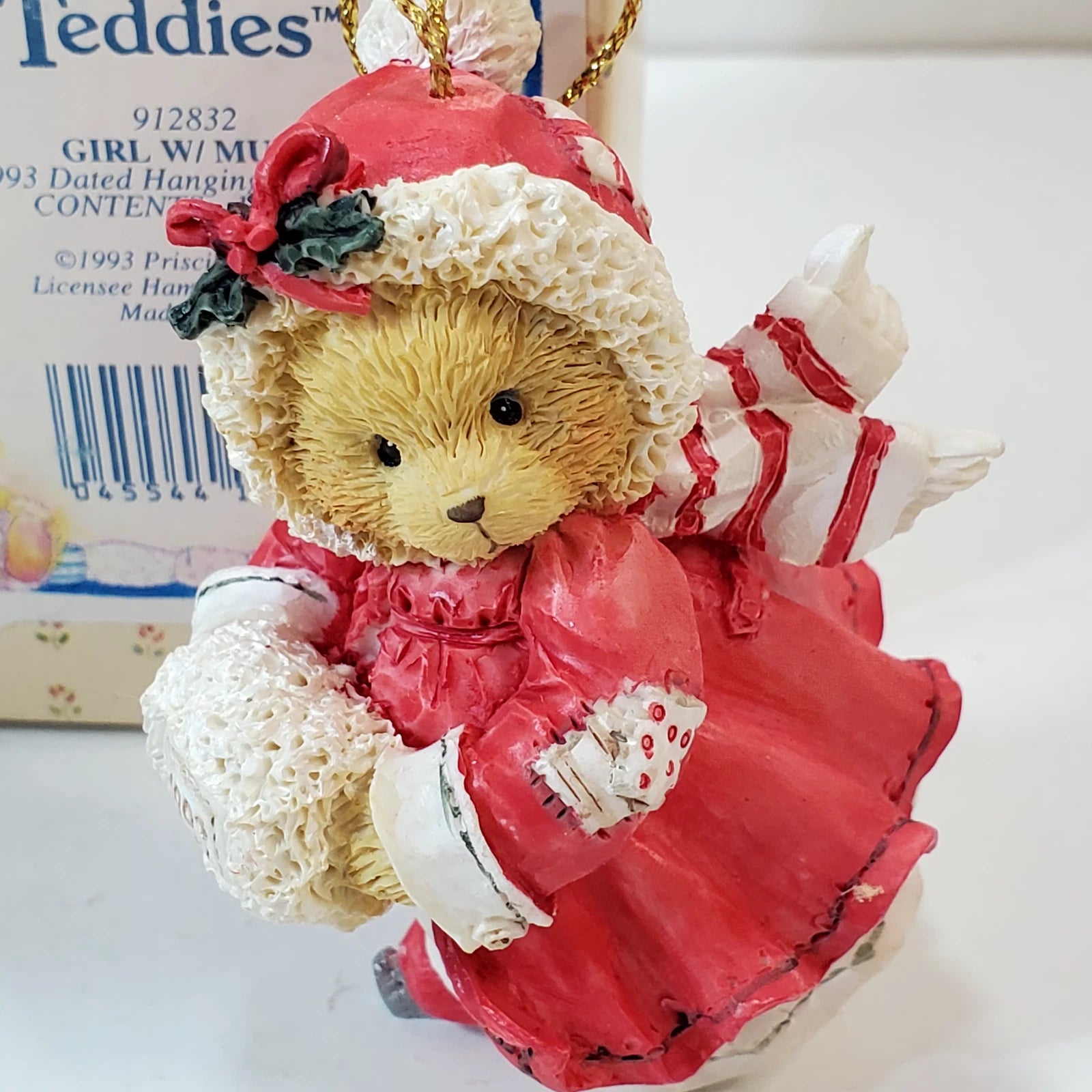 Cherished Teddies Girl with Muff� 912832 image 0