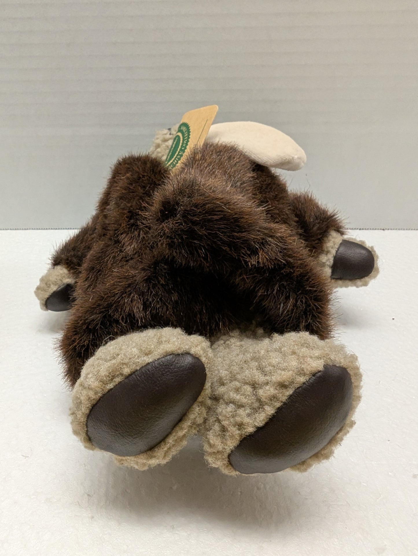 Boyds Bear Plush Skidoo with fur coat  1992 10"  9193 image 2