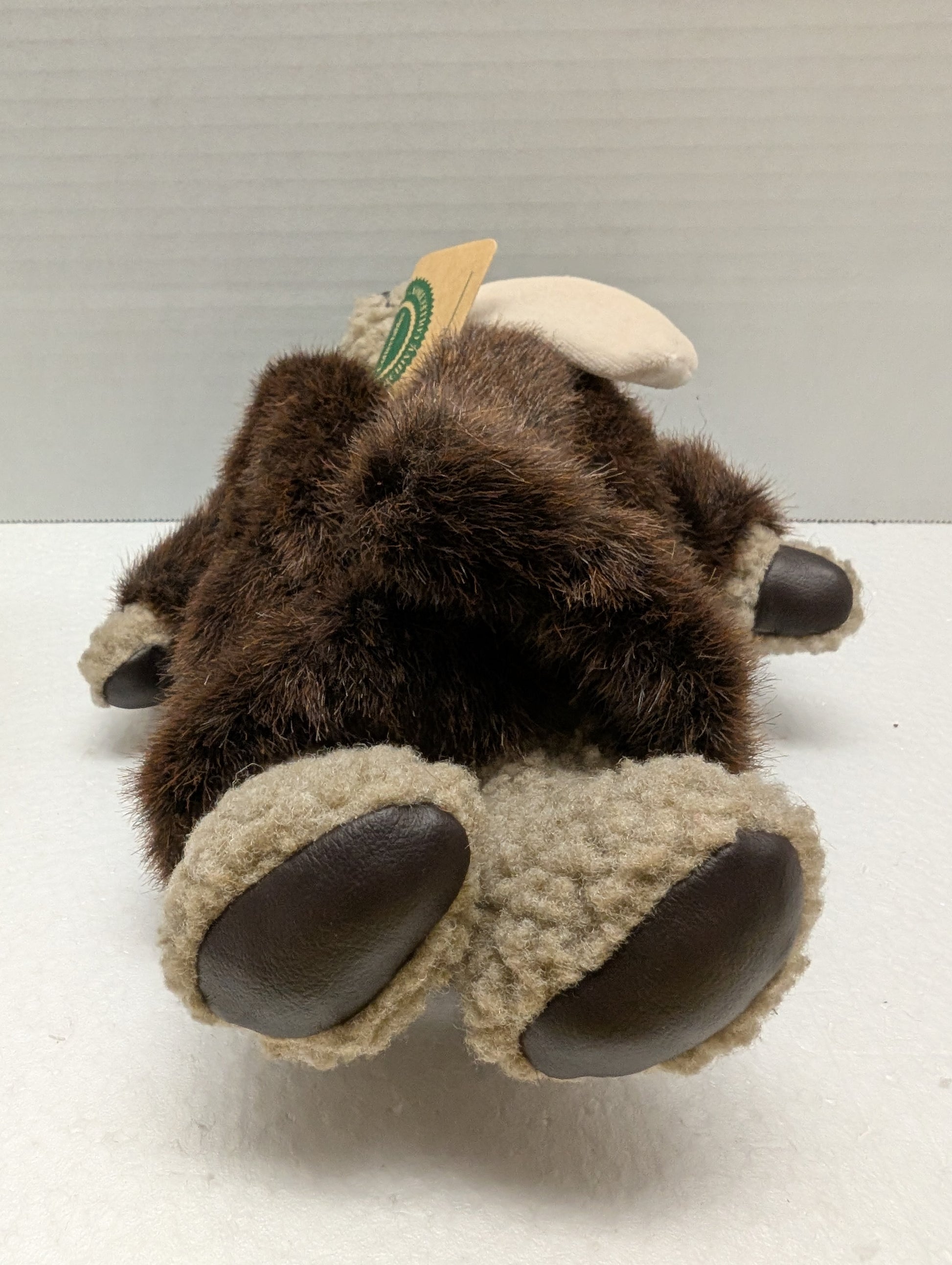 Boyds Bear Plush Skidoo with fur coat  1992 10"  9193 image 2