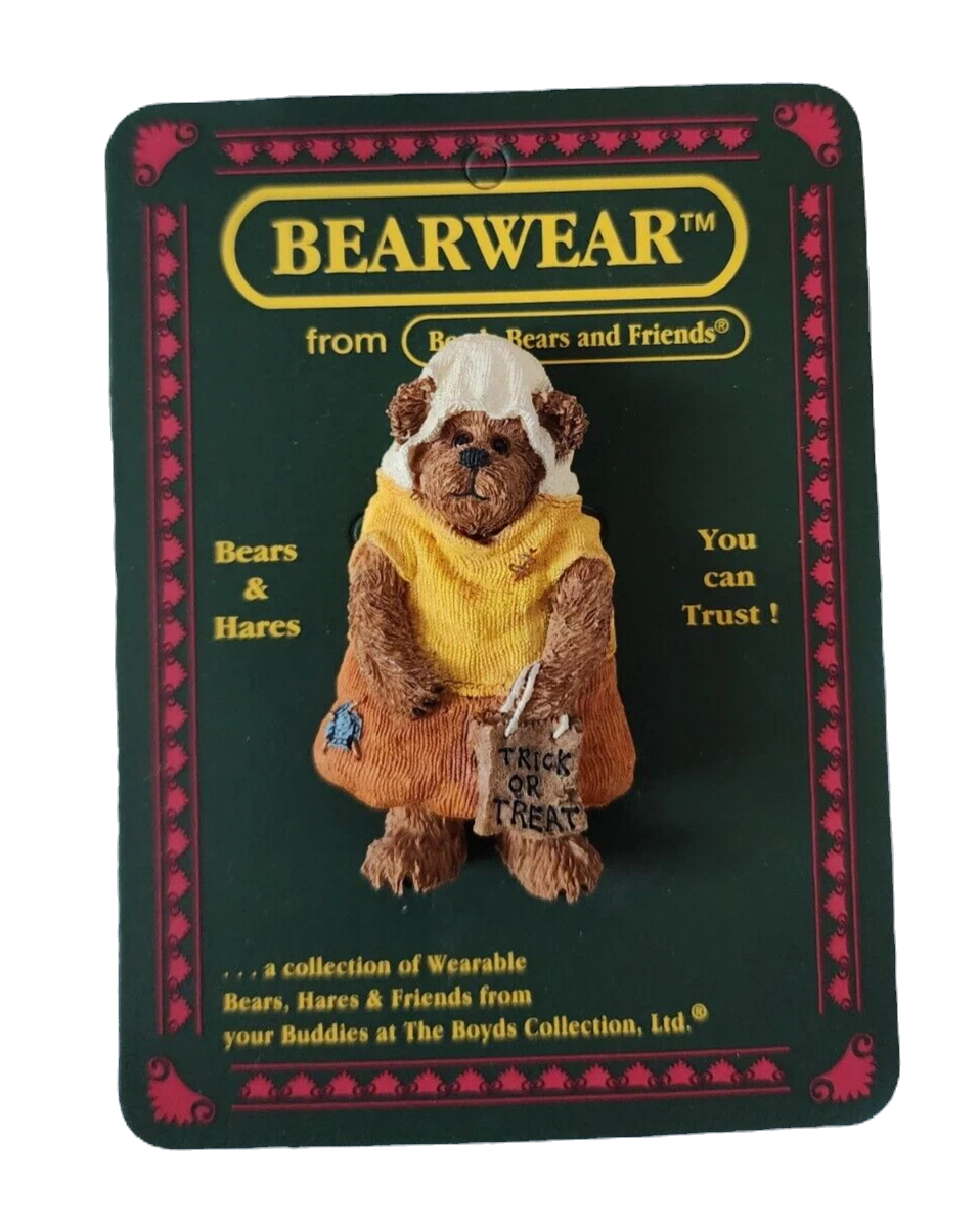 Boyds Pin Bearwear Pin Candy B Corn Trick or Treat 26066 image 0