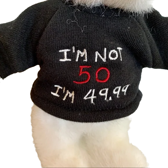 Boyds Bear Plush U R Upthere  Not 50 Happy Birthday  903205 image 1