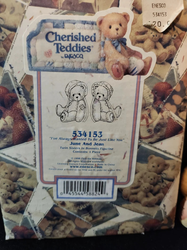 Cherished Teddies June And Jean I've Always Wanted To Be Just Like You  534153 image 2