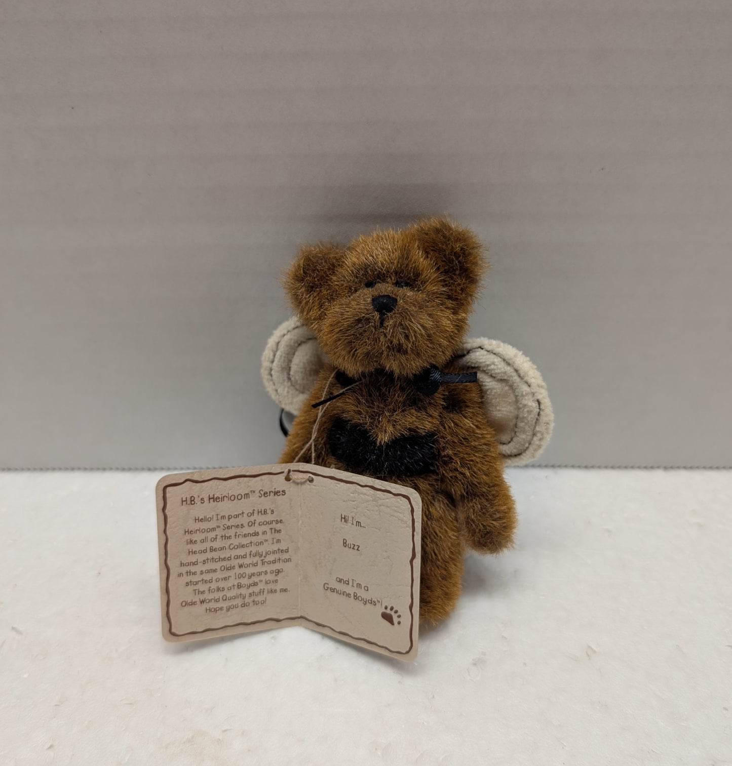 Boyds Bear Plush Mini Buzz #562436 image 0