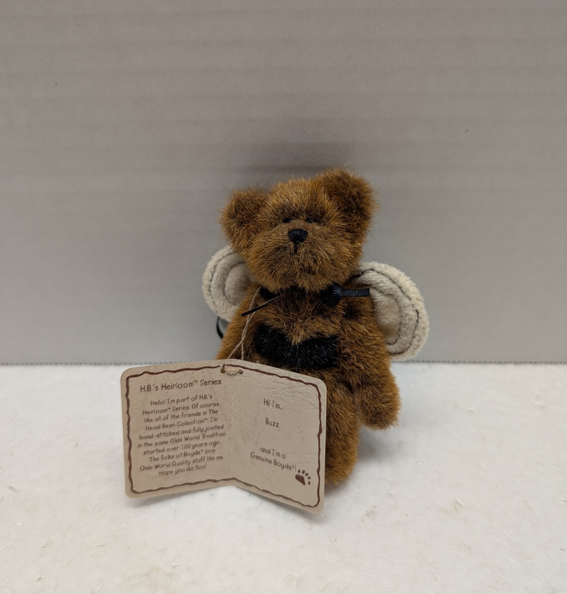 Boyds Bear Plush Mini Buzz #562436 image 0