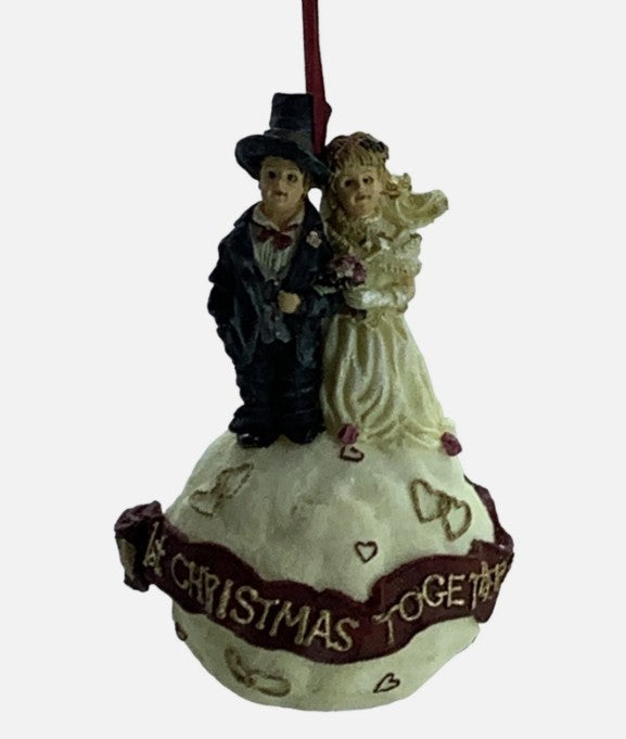 Boyds Ornament Dollstone Yesterday Child Ryan & Diane Love is Forever image 1