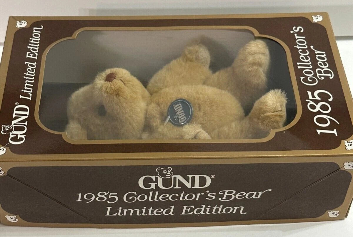 Gund GUNDY Boxed Bear  1985 Collector's Bear image 4