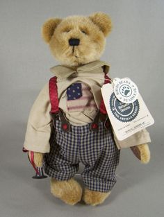 Boyds  Bear Plush Ross G JodiBear  92000-08 image 1