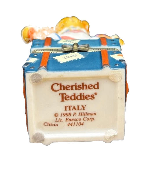 Cherished Teddies Countries Italy  Box Figurine # 441104 image 2