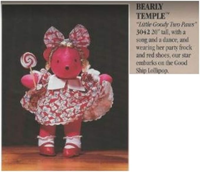 North American Bear VIB 20" Cloth Bear VIB Bearly Temple 3042 image 1