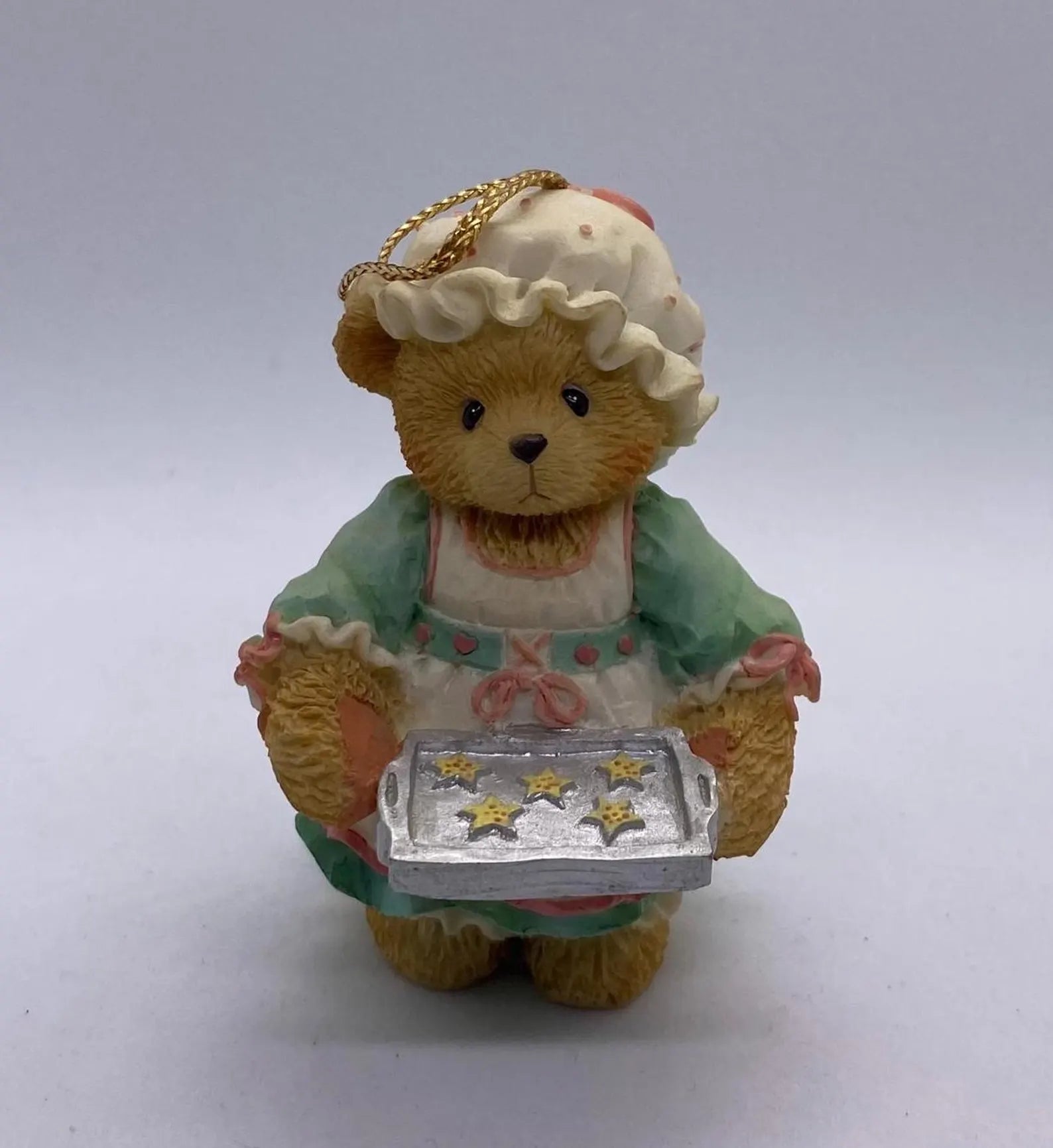 Cherished Teddies Girl Holding Tray Of Cookies #625426 image 0