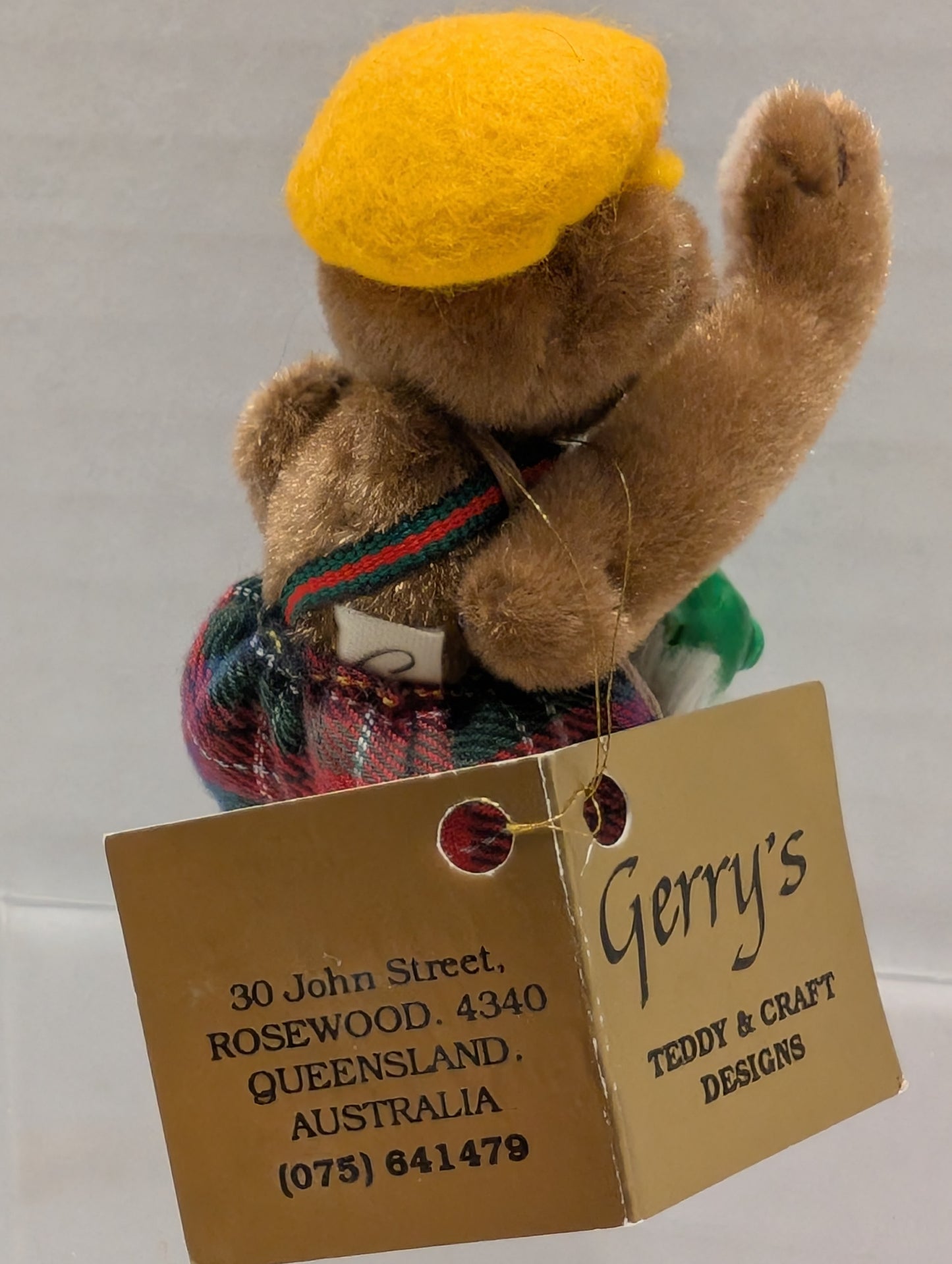 Gerry's Teddy & Craft Designs of Queensland, Australia Clarrie & His Bull Frog image 3