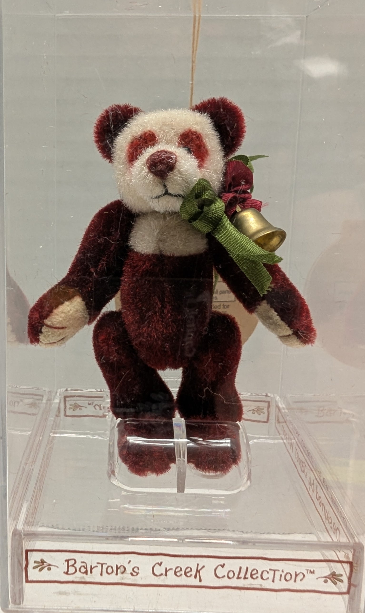Gund Barton's Creek Collection Miniature Teddy Bear "Hollyday" image 0