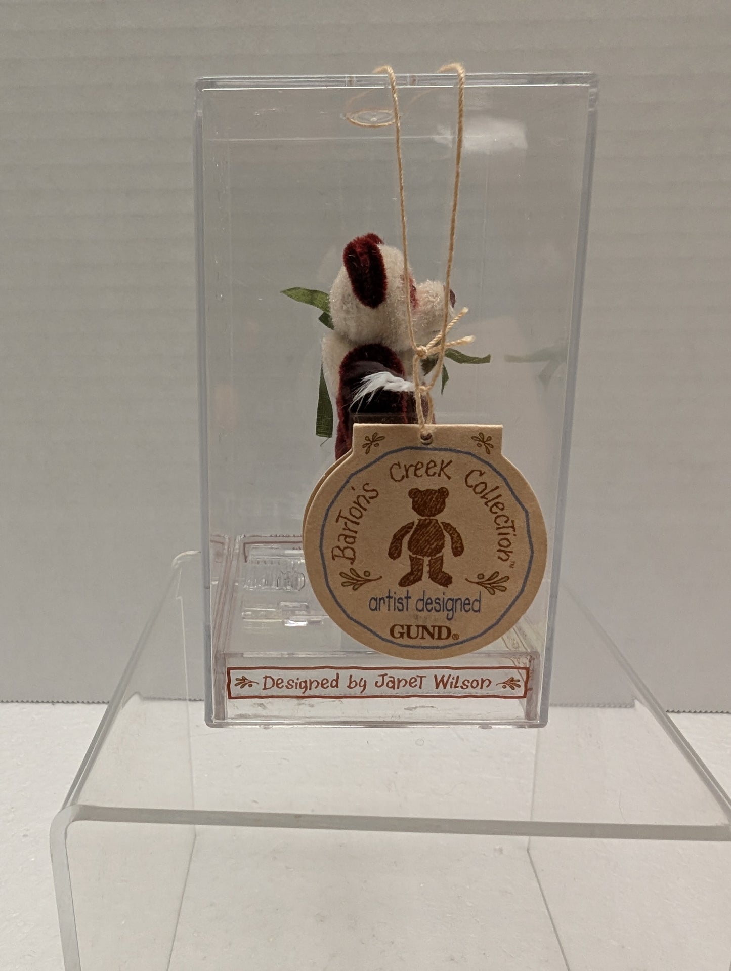 Gund Barton's Creek Collection Miniature Teddy Bear "Hollyday" image 5