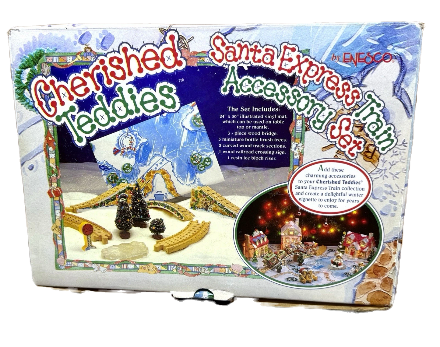 Cherished Teddies Santa Express Accessory Set 935557 image 0