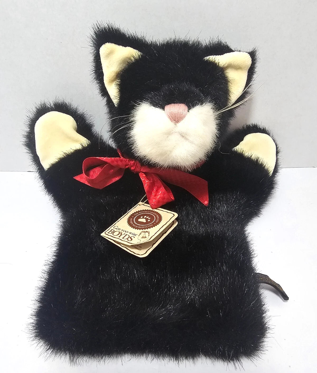 Boyds  Cat Sneekers HAND PUPPET  58601-07 image 1