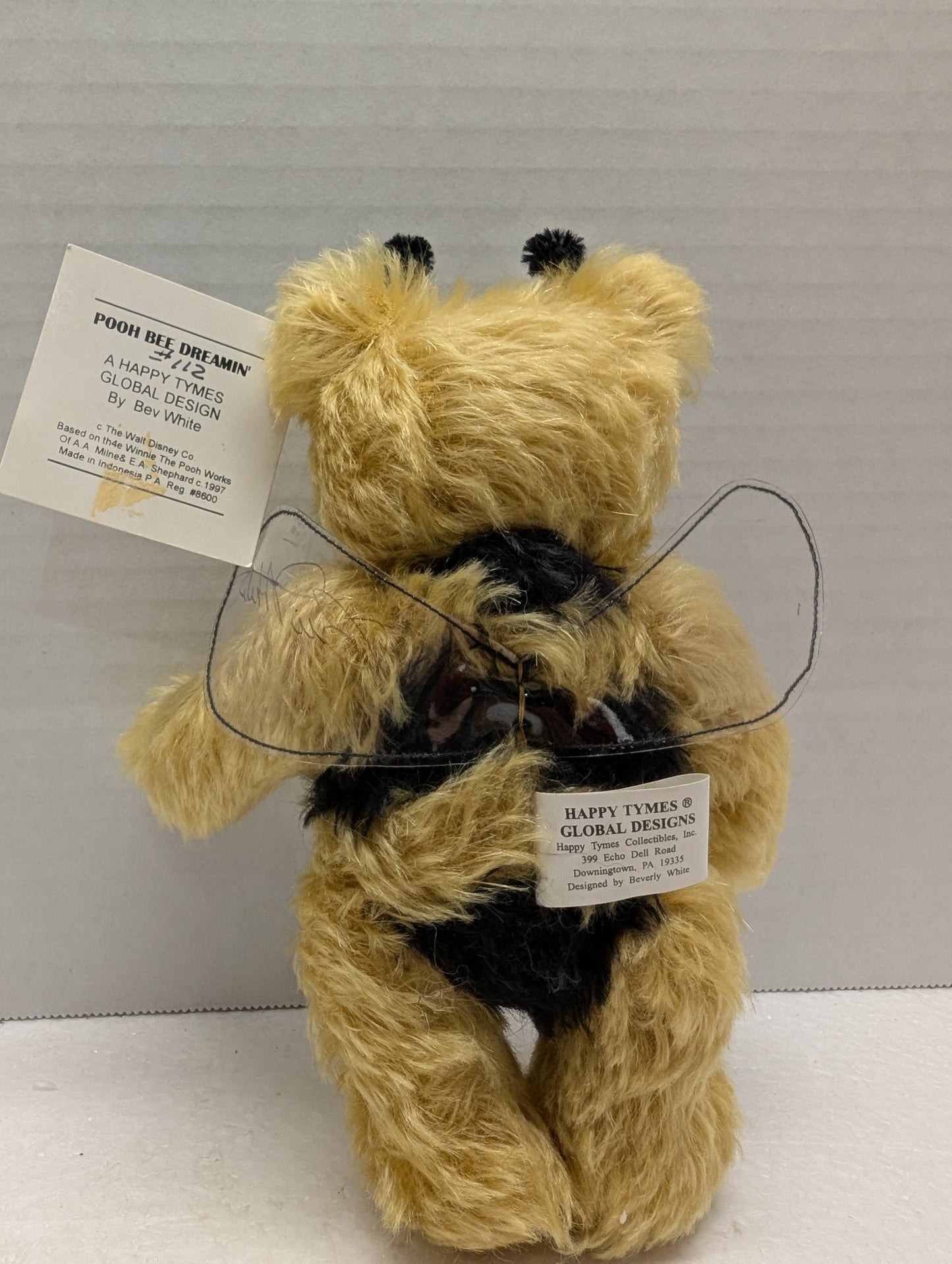 Happy Tymes - Bev White Pooh Bee Dreamin' 7" 1997 image 1